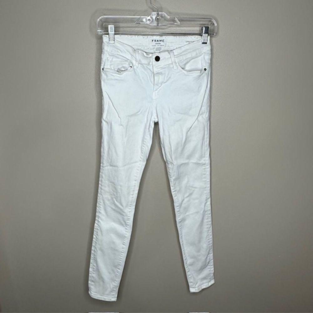 Frame White Le Skinny de Jeanne‎ Jeans